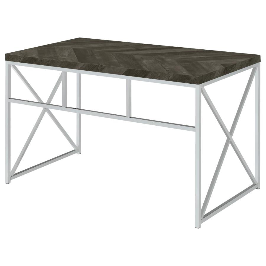 Grimma Grey Writing Desk - MyWaynesHome #