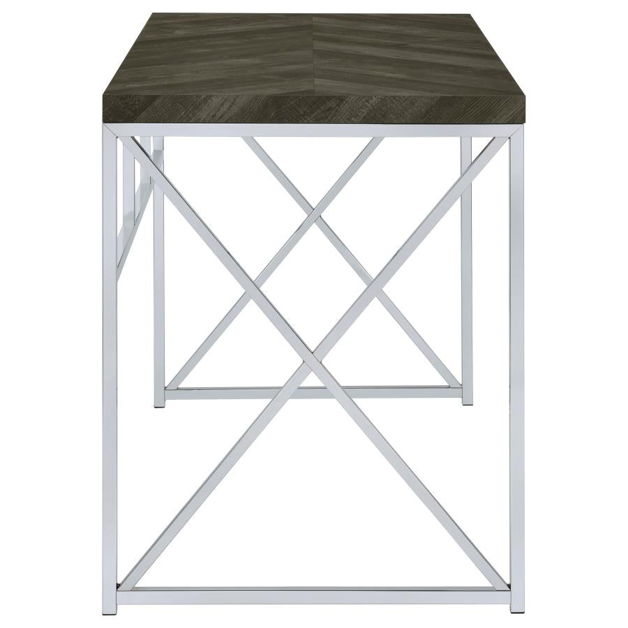 Grimma Grey Writing Desk - MyWaynesHome #