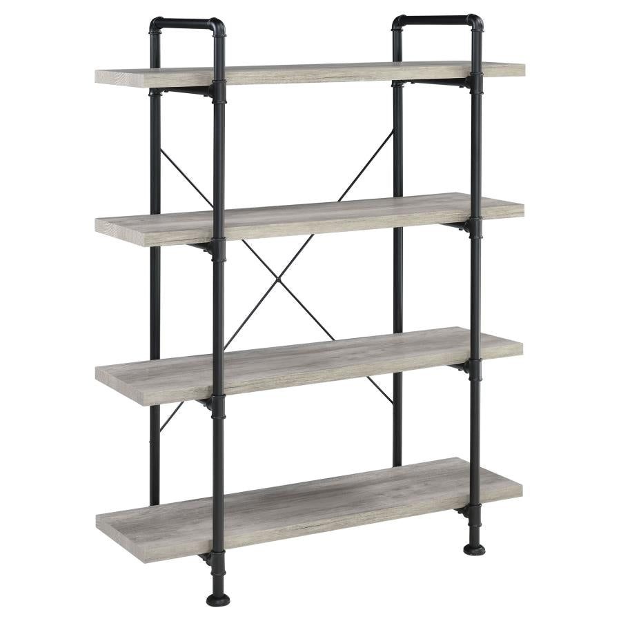 Delray Grey Bookcase - MyWaynesHome #