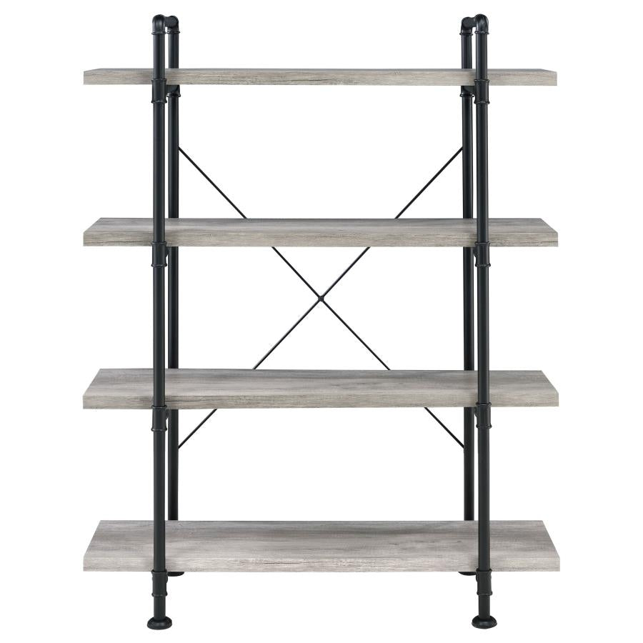 Delray Grey Bookcase - MyWaynesHome #