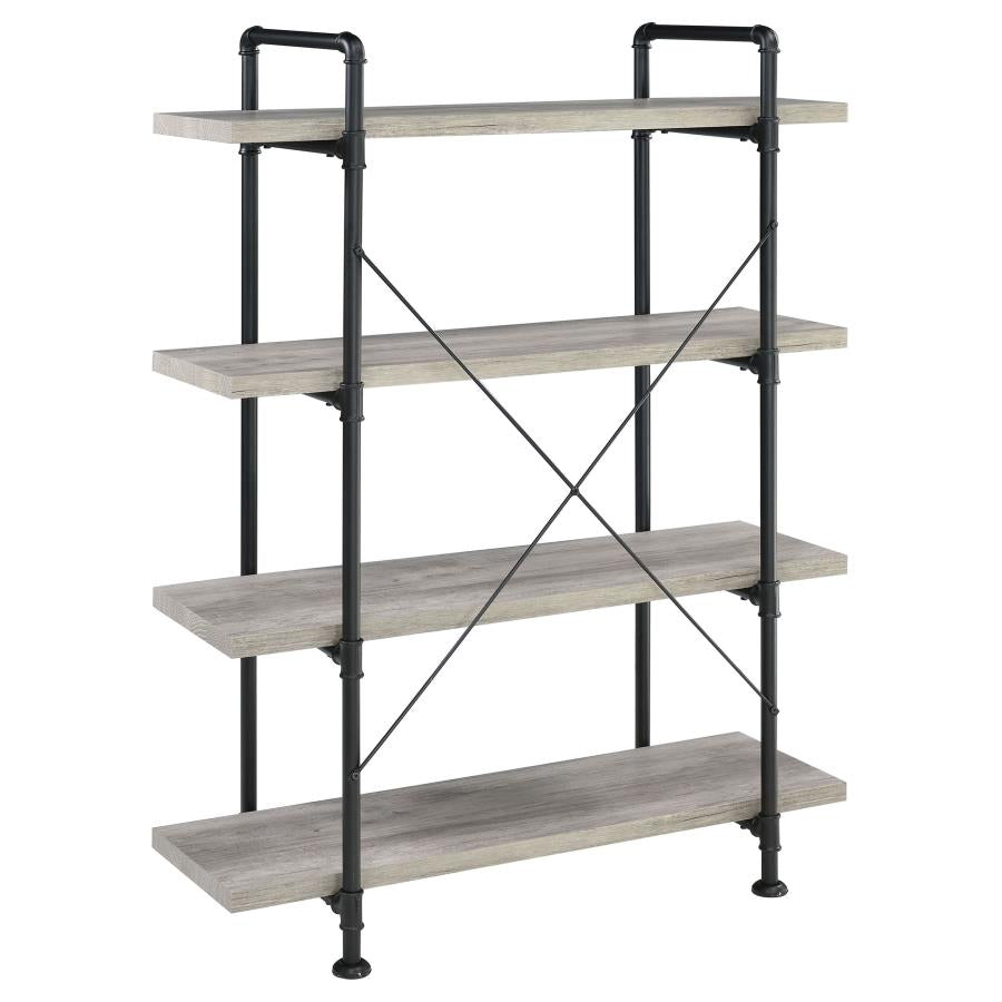 Delray Grey Bookcase - MyWaynesHome #