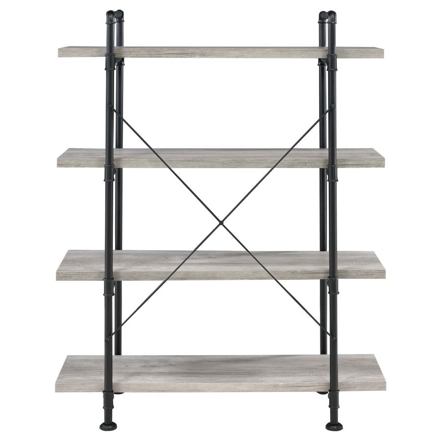 Delray Grey Bookcase - MyWaynesHome #