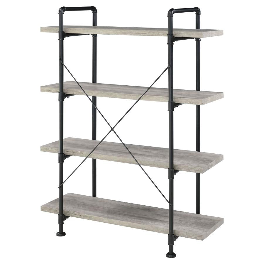 Delray Grey Bookcase - MyWaynesHome #