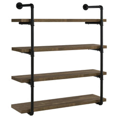 Elmcrest Brown 40"w Wall Shelf - MyWaynesHome #