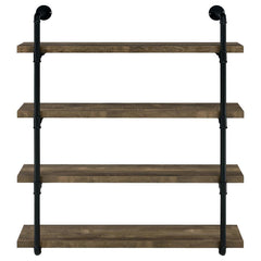 Elmcrest Brown 40"w Wall Shelf - MyWaynesHome #