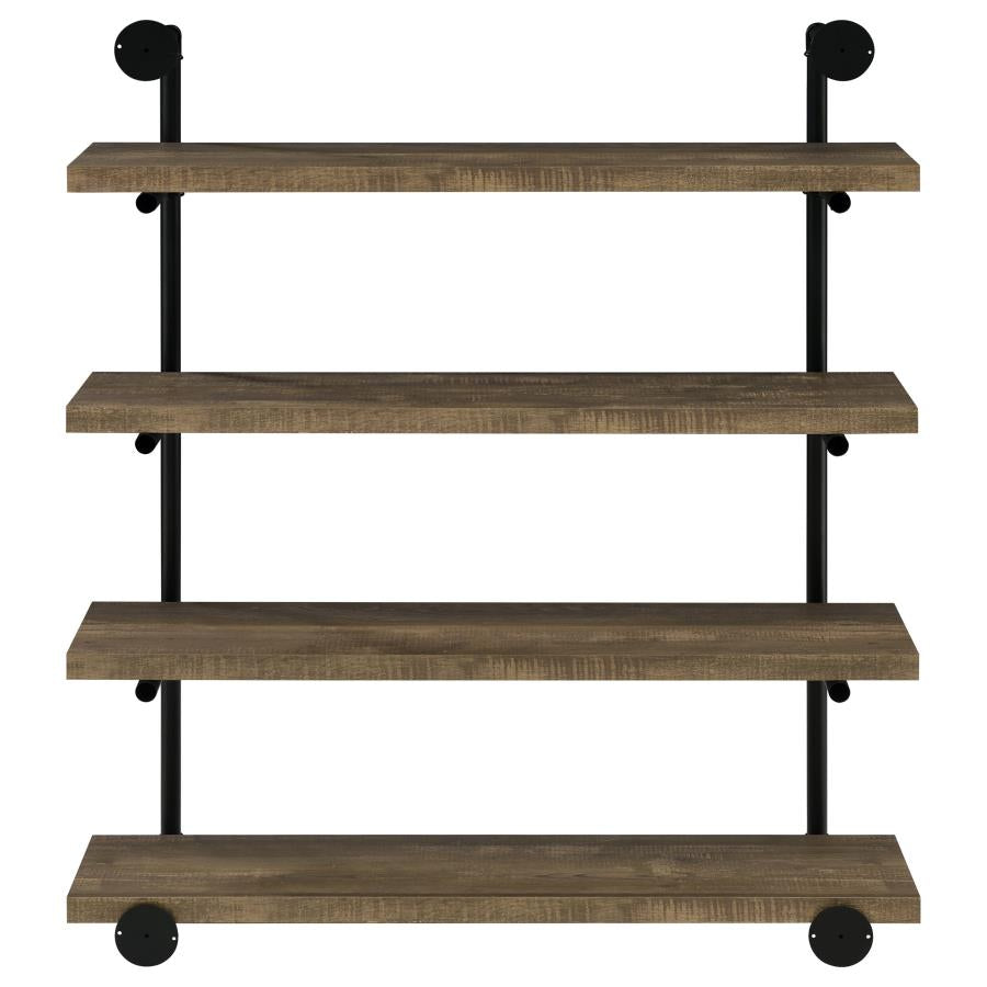 Elmcrest Brown 40"w Wall Shelf - MyWaynesHome #