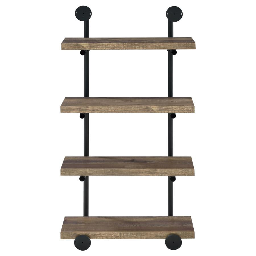 Elmcrest Brown 24"w Wall Shelf - MyWaynesHome #