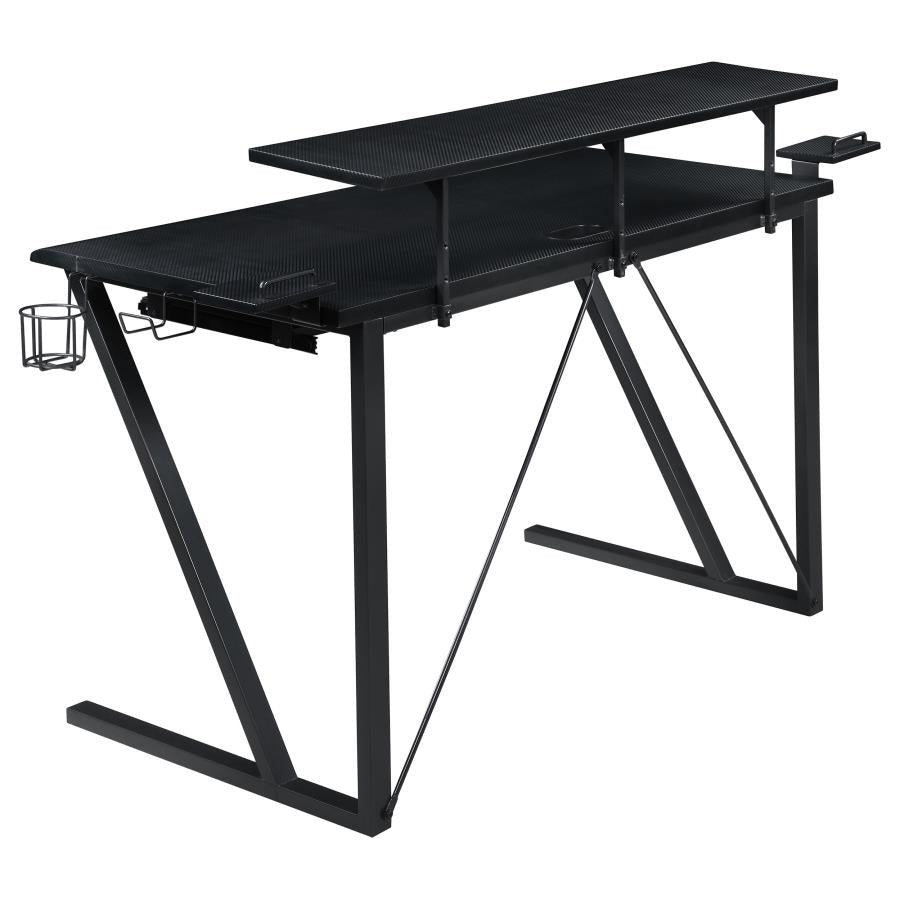Wedalia Black Gaming Desk - MyWaynesHome #