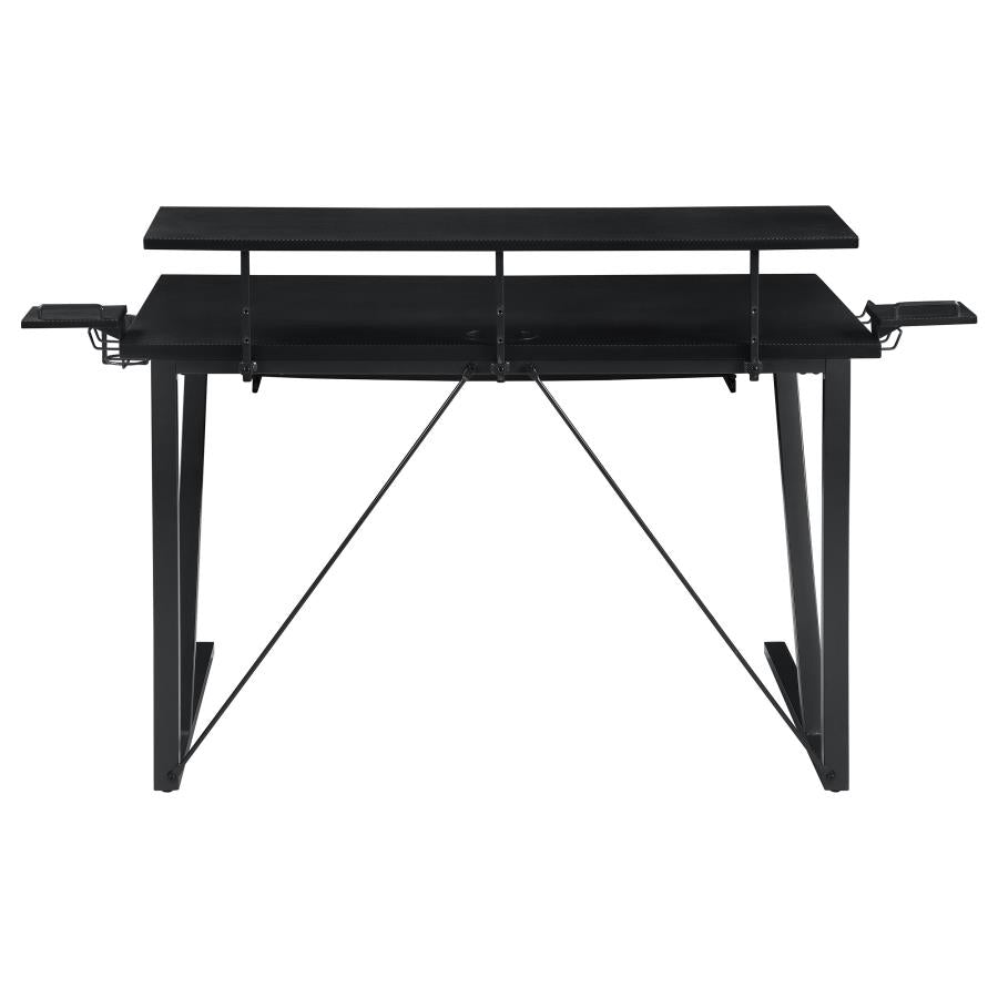 Wedalia Black Gaming Desk - MyWaynesHome #