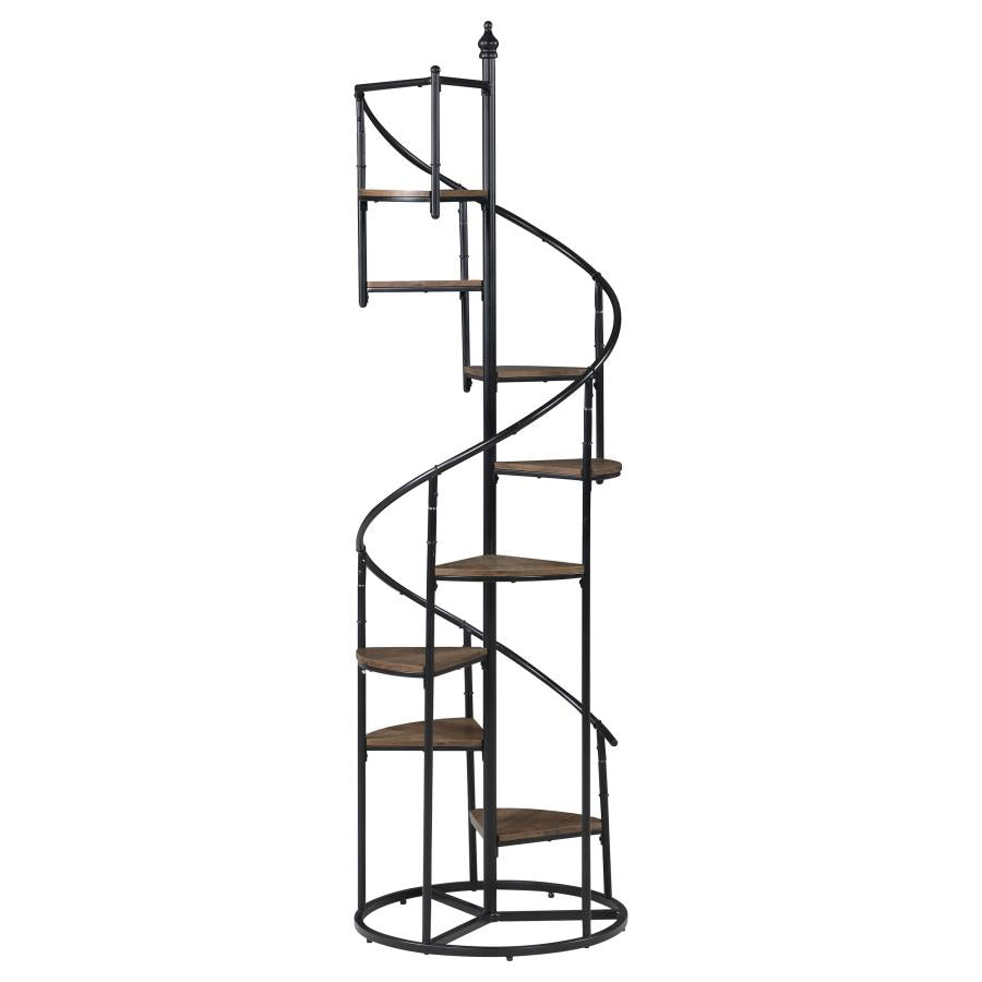 Roseglen Brown Bookcase - MyWaynesHome #