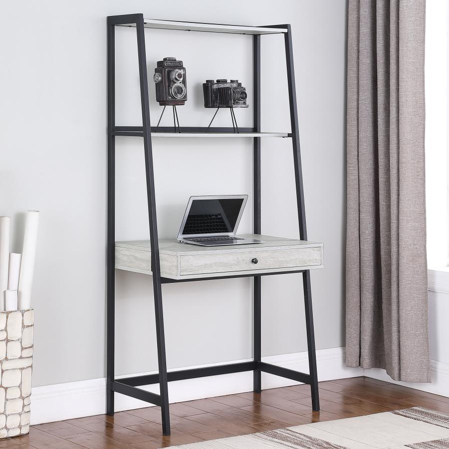 Pinckard Grey Writing Desk - MyWaynesHome #