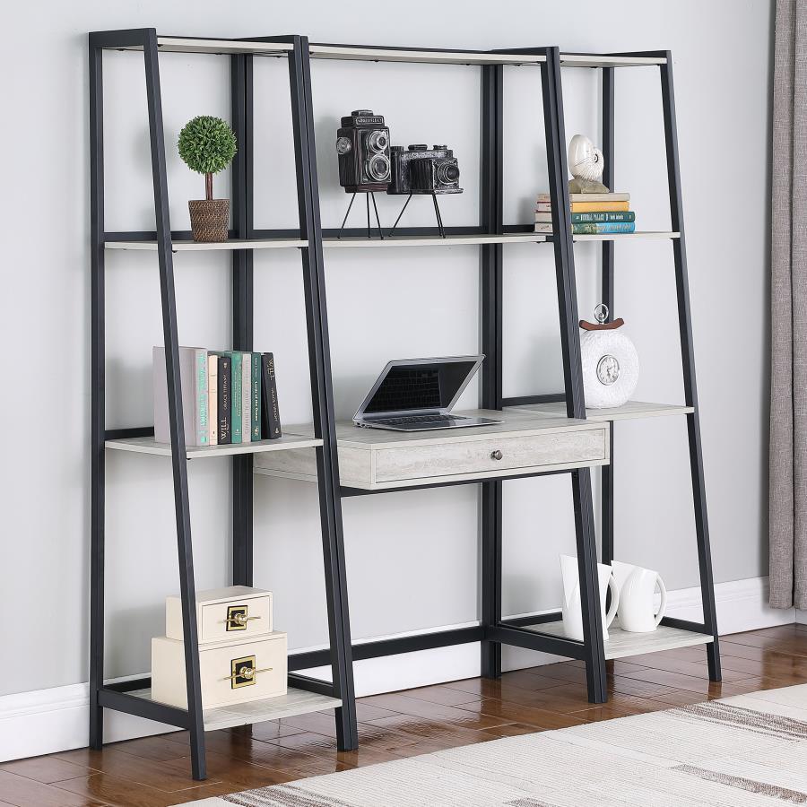 Pinckard Grey Writing Desk - MyWaynesHome #