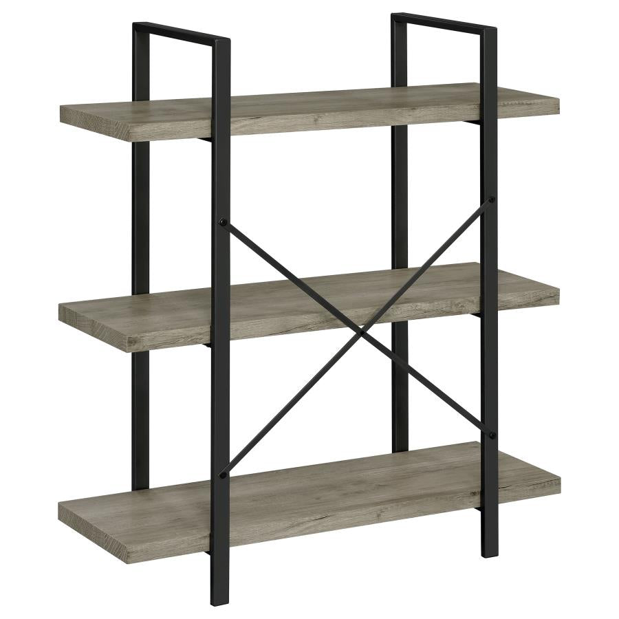 Cole Grey Bookcase - MyWaynesHome #