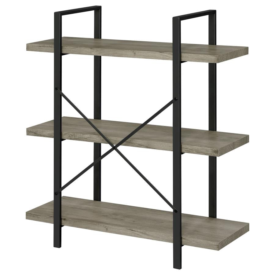 Cole Grey Bookcase - MyWaynesHome #