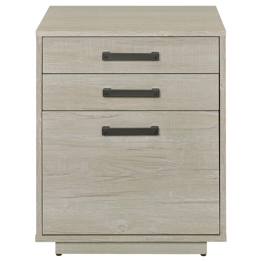 Loomis Grey File Cabinet - MyWaynesHome #