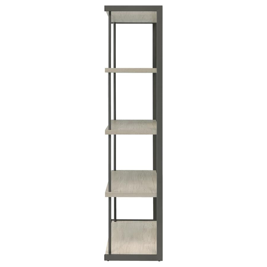 Loomis Grey Bookcase - MyWaynesHome #