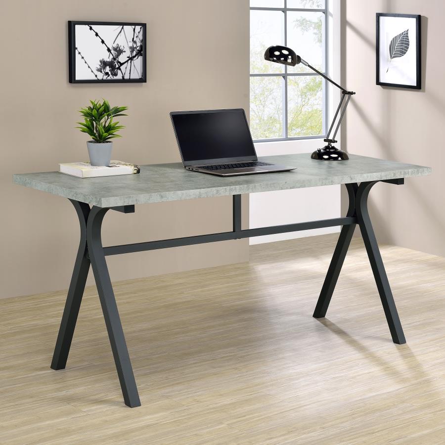 Tatum Grey Writing Desk - MyWaynesHome #
