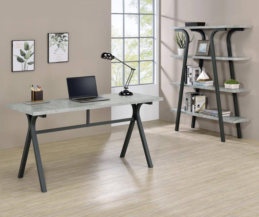 Tatum Grey Bookcase - MyWaynesHome #