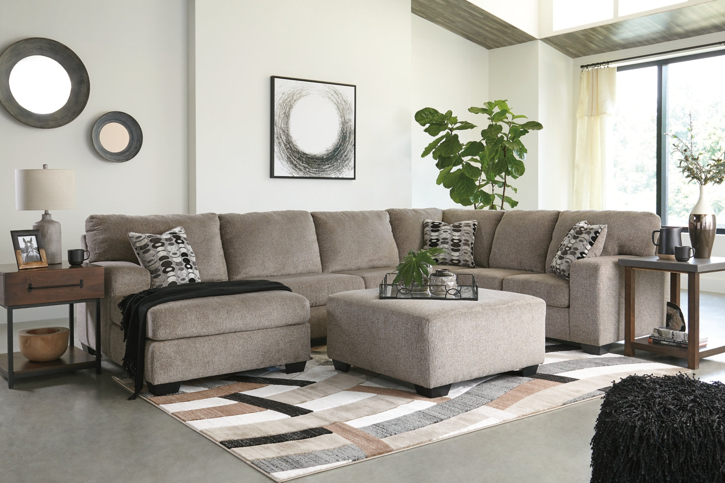 Ballinasloe 3-Piece Sectional with Chaise - MyWaynesHome #