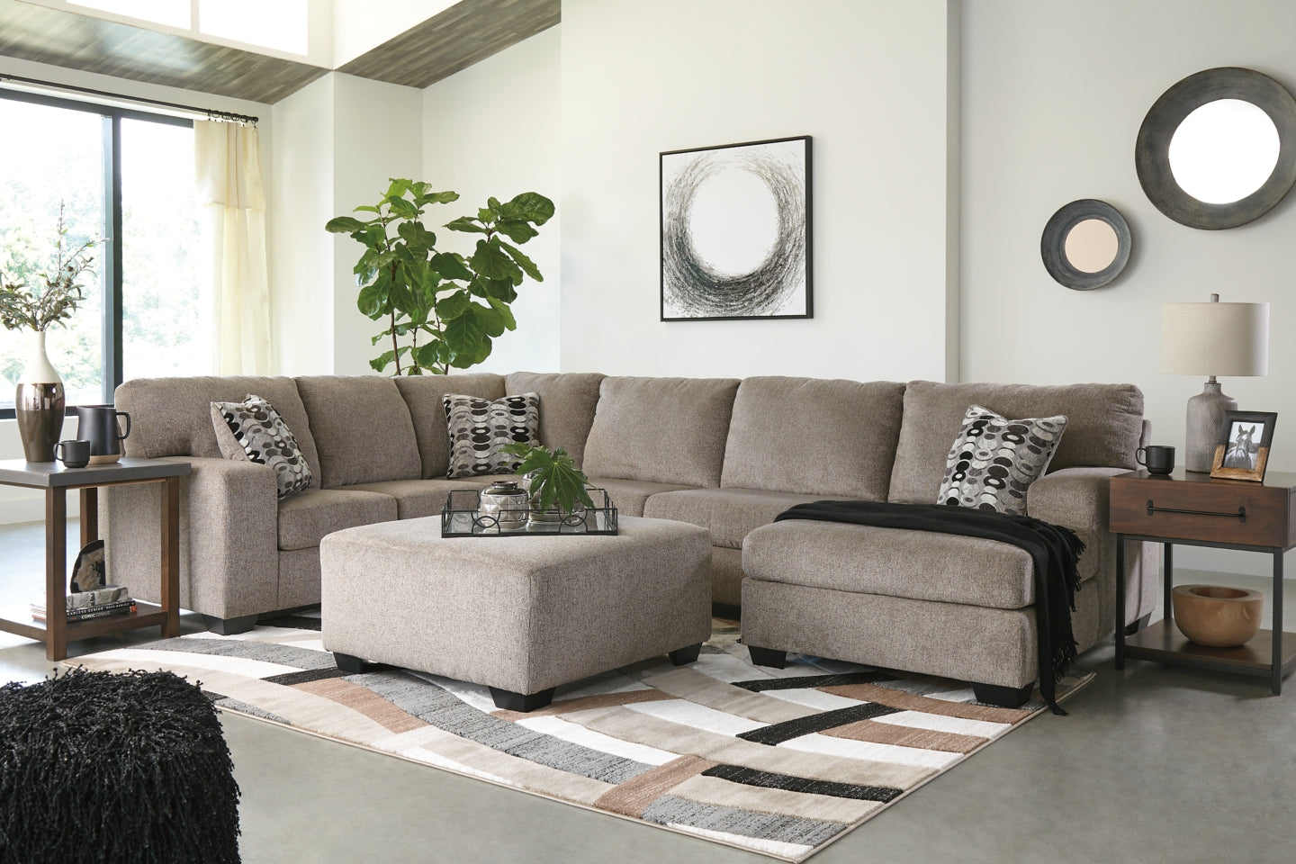 Ballinasloe 3-Piece Sectional with Chaise - MyWaynesHome #