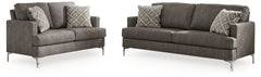 Arcola Sofa and Loveseat - MyWaynesHome #