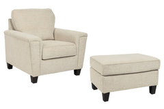 Abinger Chair and Ottoman - MyWaynesHome #