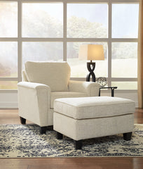 Abinger Chair and Ottoman - MyWaynesHome #