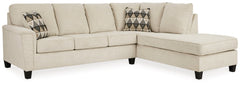 Abinger 2-Piece Sectional with Ottoman - MyWaynesHome #