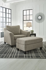 Barnesley Chair and Ottoman - MyWaynesHome #