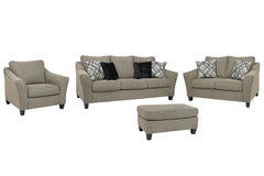 Barnesley Sofa, Loveseat, Chair and Ottoman - MyWaynesHome #