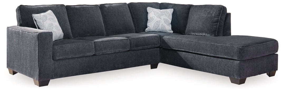 Altari 2-Piece Sleeper Sectional with Ottoman - MyWaynesHome #