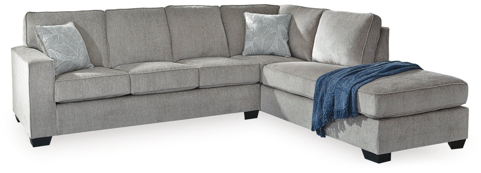 Altari 2-Piece Sleeper Sectional with Ottoman - MyWaynesHome #