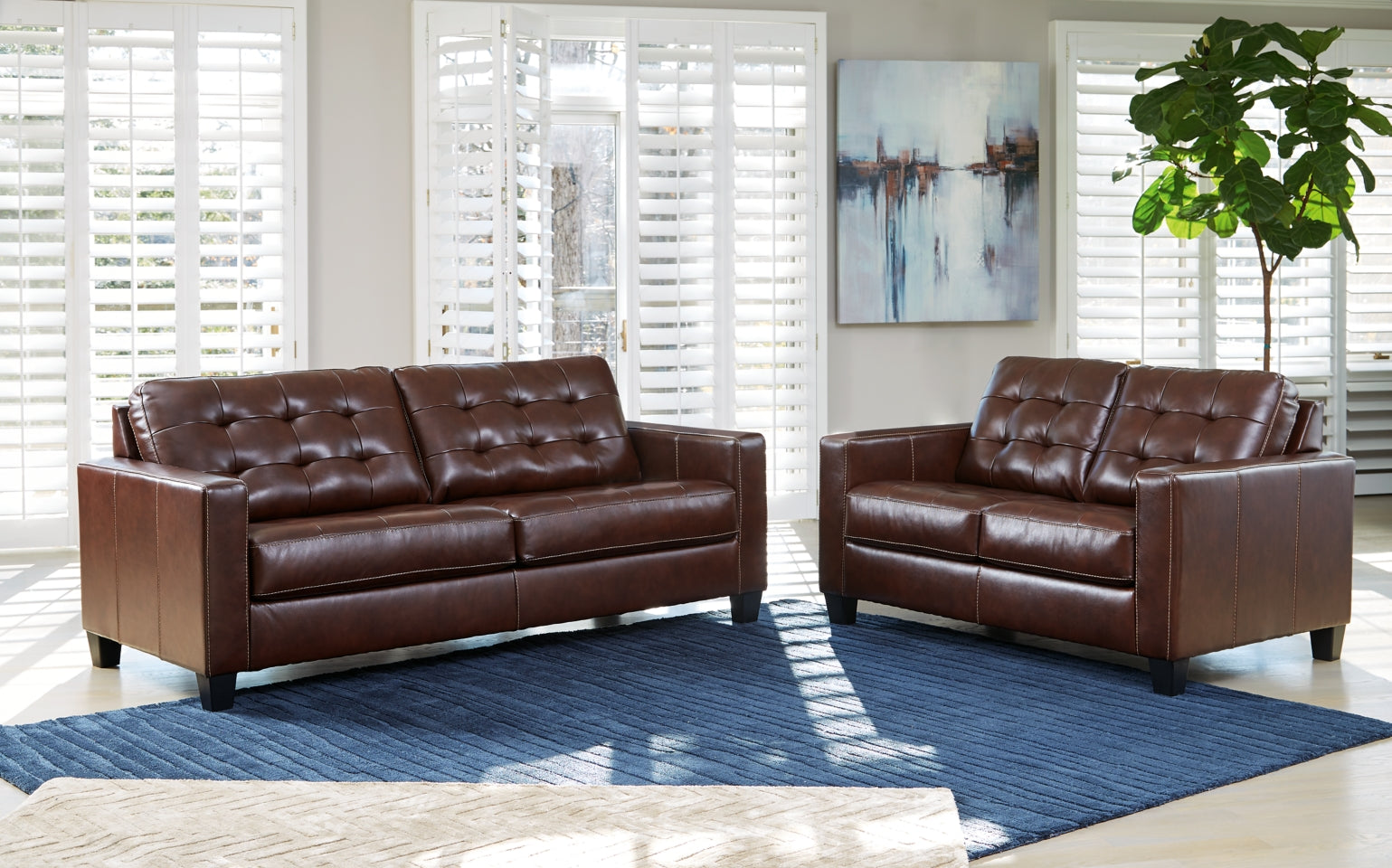 Altonbury Sofa and Loveseat - MyWaynesHome #