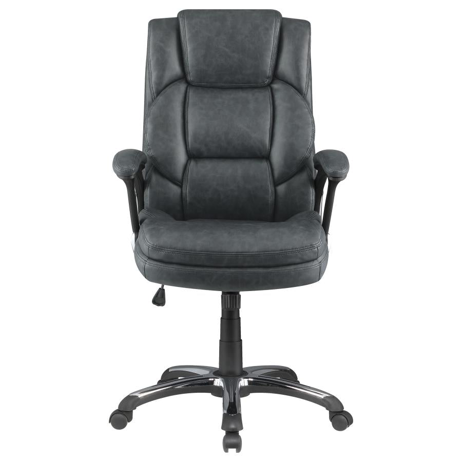Nerris Grey Office Chair - MyWaynesHome #
