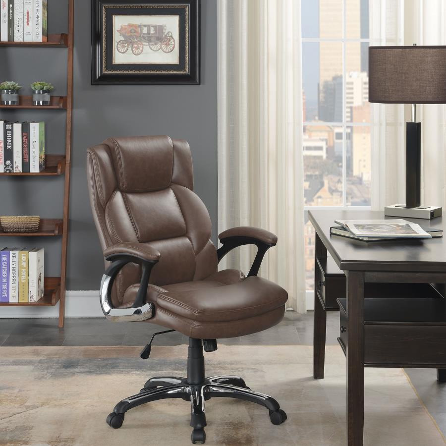 Nerris Brown Office Chair - MyWaynesHome #