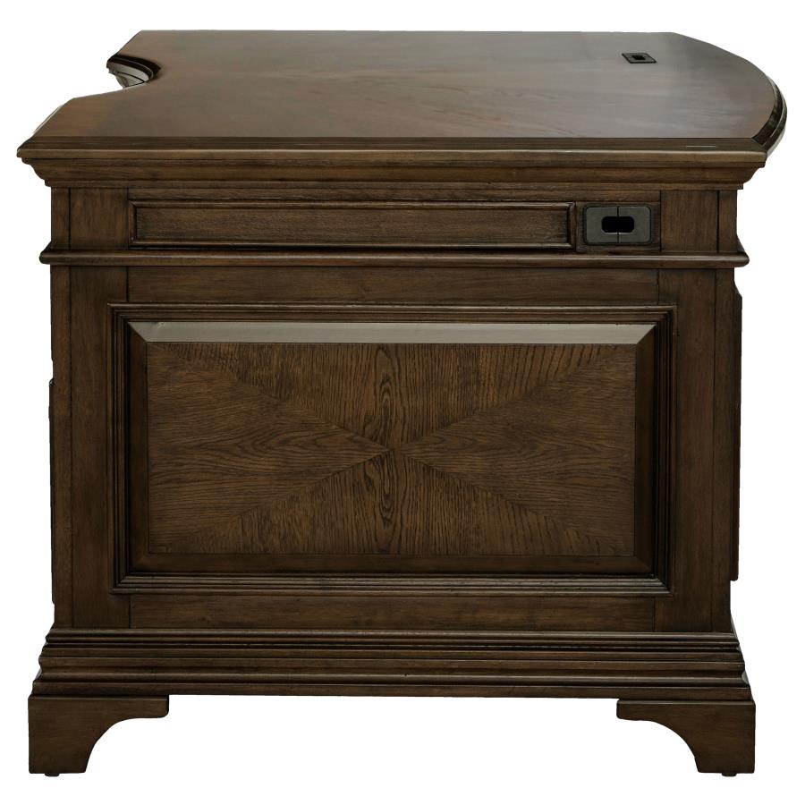 Hartshill Brown Executive Desk - MyWaynesHome #