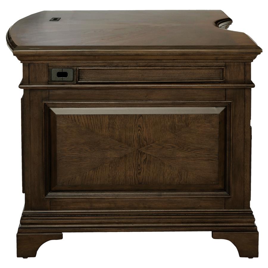 Hartshill Brown Executive Desk - MyWaynesHome #