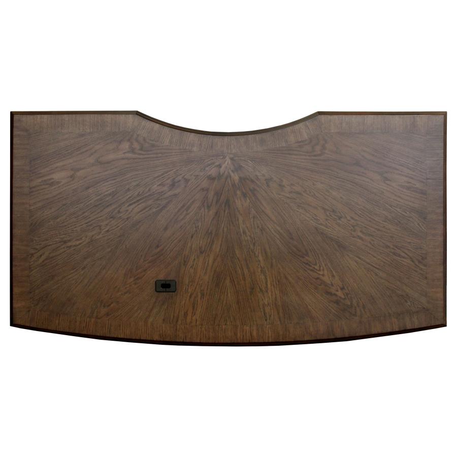 Hartshill Brown Executive Desk - MyWaynesHome #