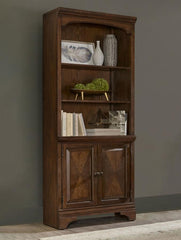 Hartshill Brown Cabinet Bookcase - MyWaynesHome #