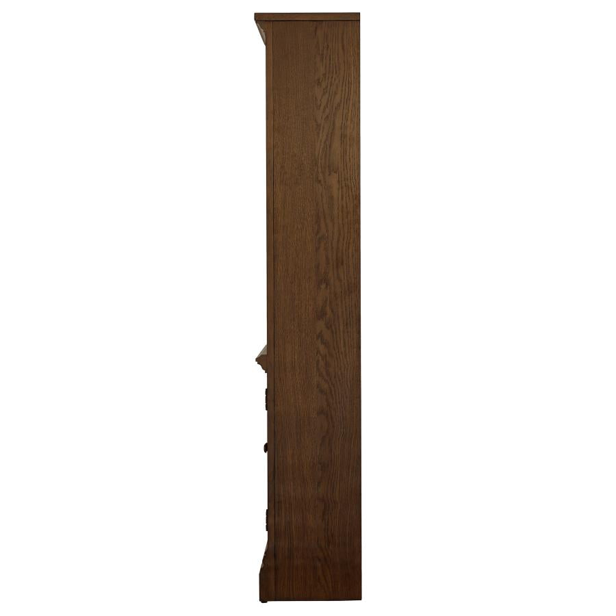 Hartshill Brown Cabinet Bookcase - MyWaynesHome #