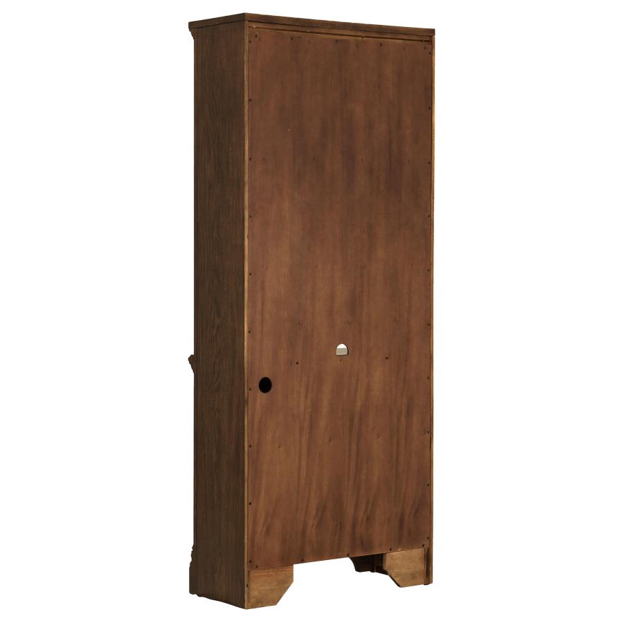 Hartshill Brown Cabinet Bookcase - MyWaynesHome #