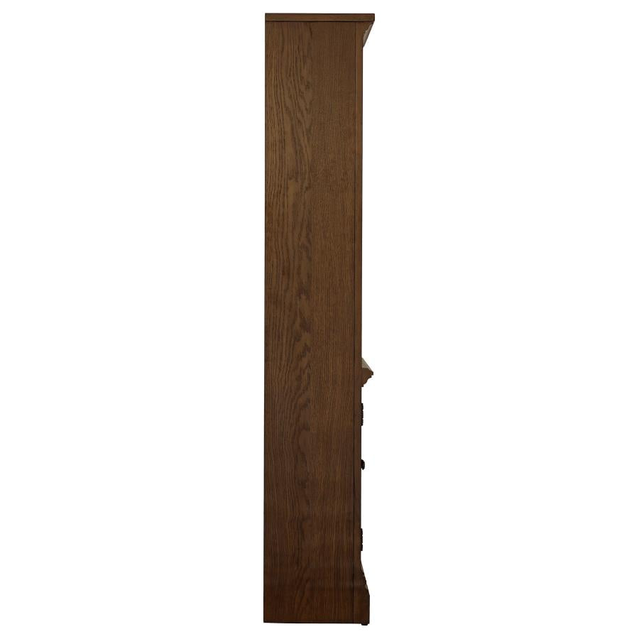 Hartshill Brown Cabinet Bookcase - MyWaynesHome #