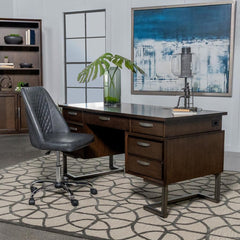 Marshall Brown Executive Desk - MyWaynesHome #