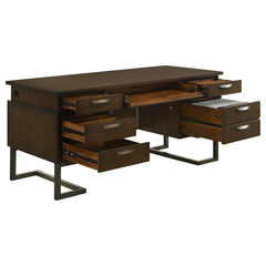Marshall Brown Executive Desk - MyWaynesHome #