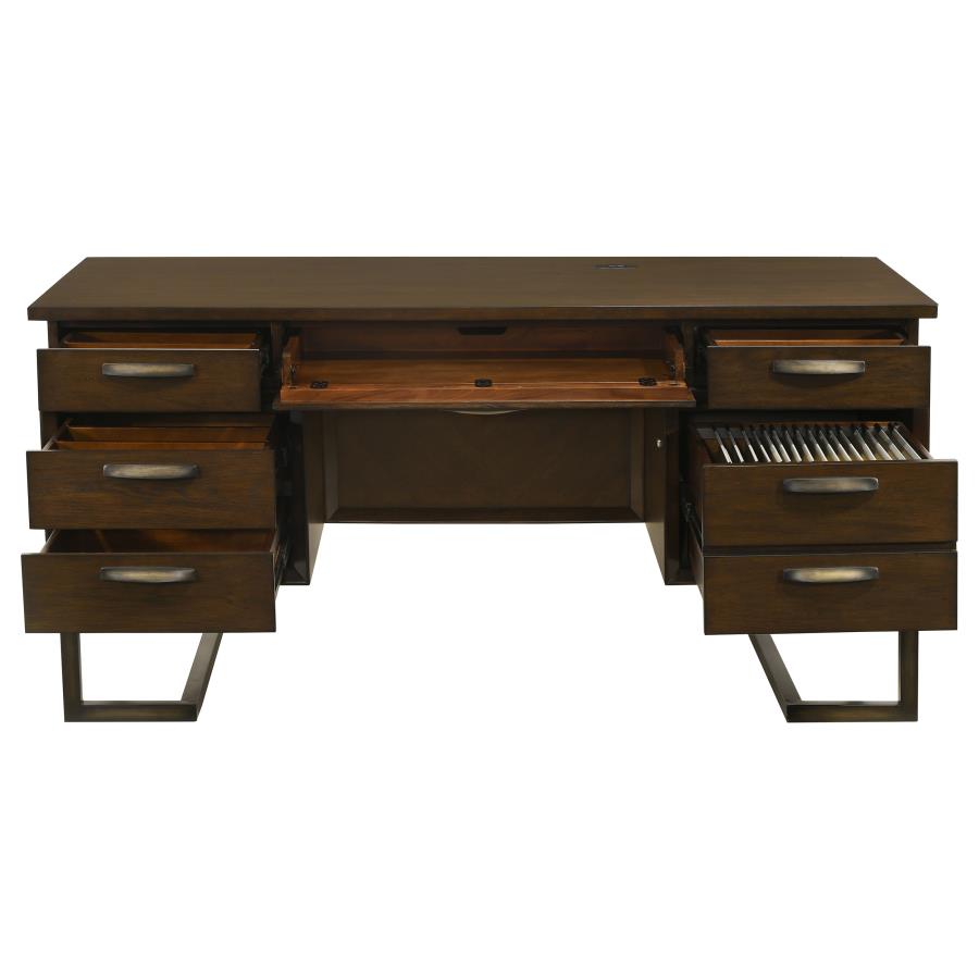 Marshall Brown Executive Desk - MyWaynesHome #