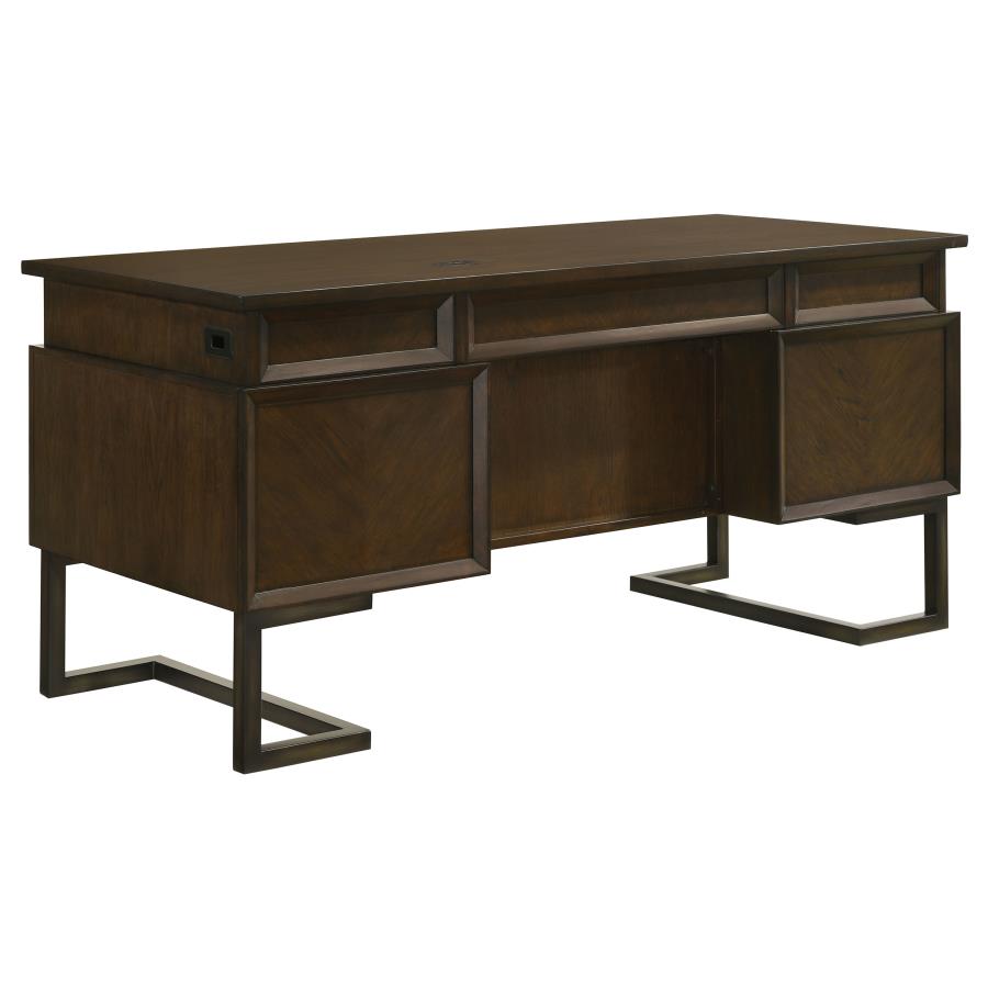 Marshall Brown Executive Desk - MyWaynesHome #