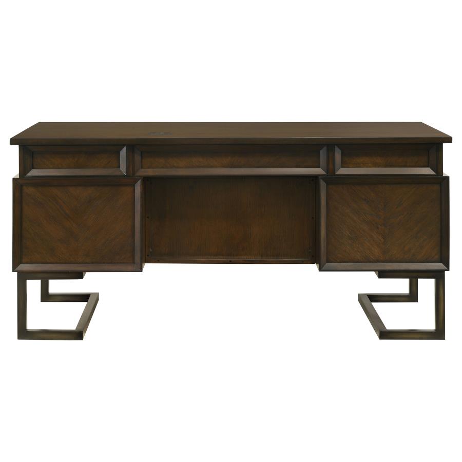 Marshall Brown Executive Desk - MyWaynesHome #