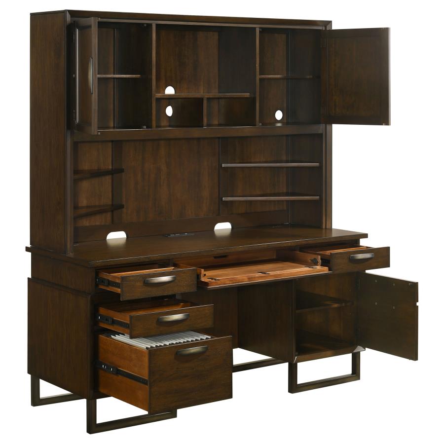Marshall Brown Hutch - MyWaynesHome #