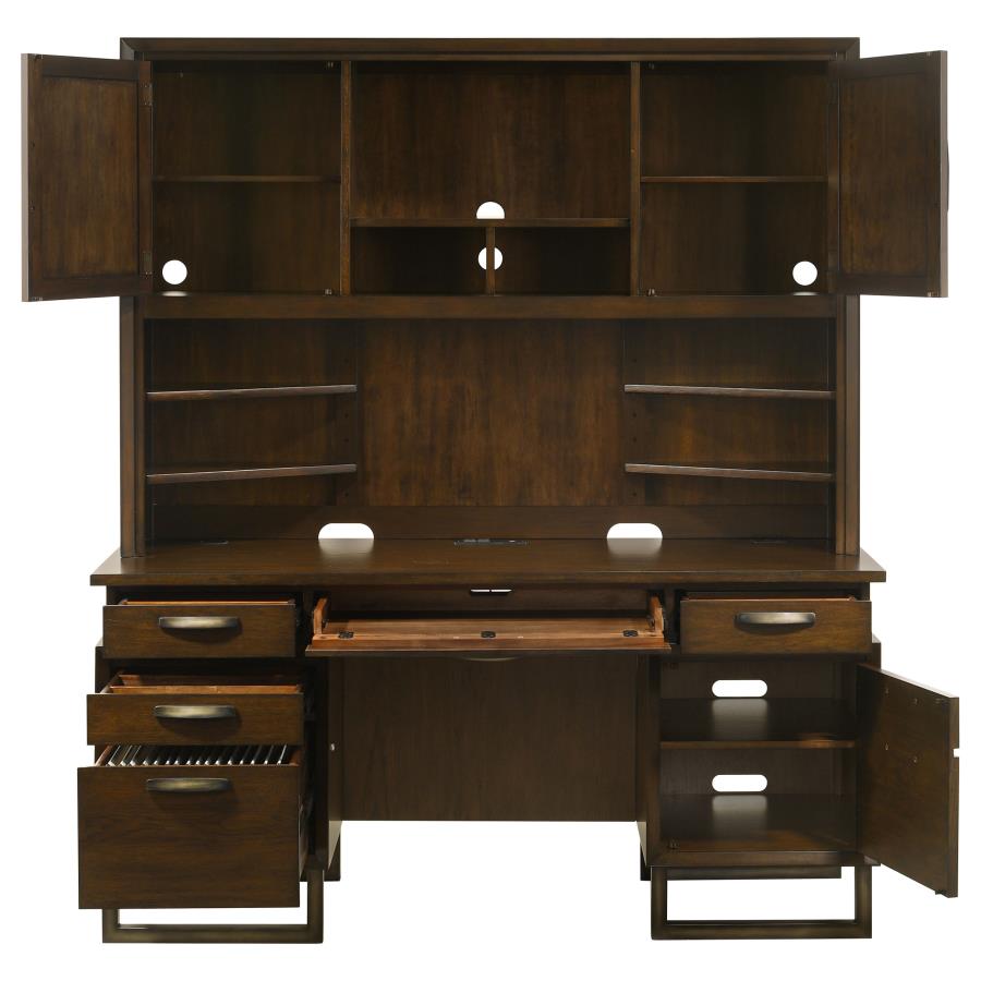 Marshall Brown Hutch - MyWaynesHome #