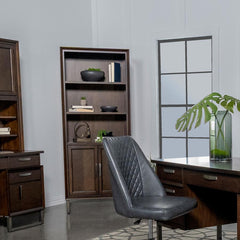 Marshall Brown Cabinet Bookcase - MyWaynesHome #